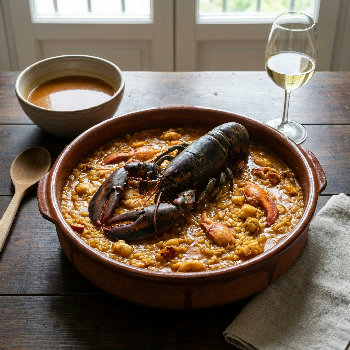 Arroz Meloso de Bogavante