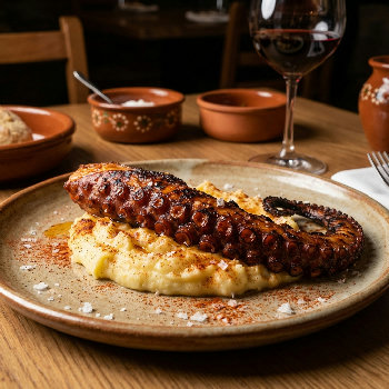 Pulpo a la Brasa "A Feira"